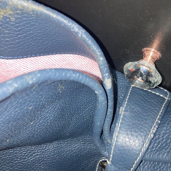 Dooney & Bourke Sorrento Logo Lock Sac Italian Leather Large Shoulder Tote Bag - Picture 3 of 7